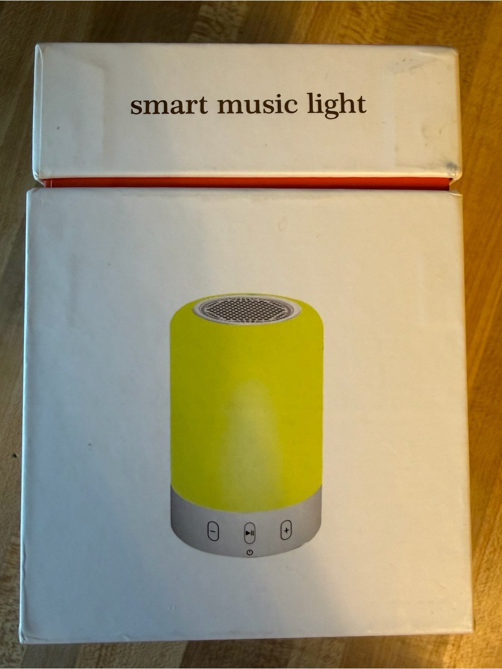 Smart Music Light Bluetooth Speaker — Yellow